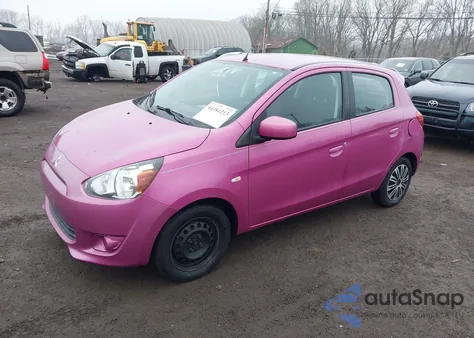 2014 Mitsubishi Mirage De z USA, uszkodzony, nr VIN ML32A3HJ1EH019088